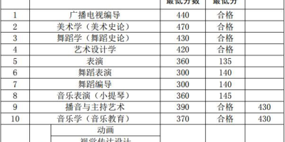 510分能上新疆艺术学院吗？2024年录取分数线解析